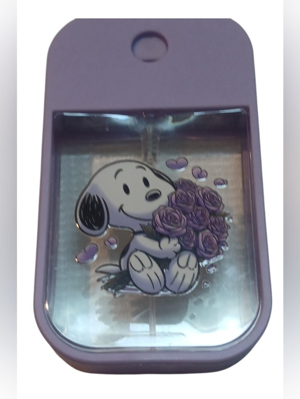 Peanuts - Snoopy Refillable Hand Sanitizer Spray Bottle, Pocket/Purse Sizep - Picture 5 of 8